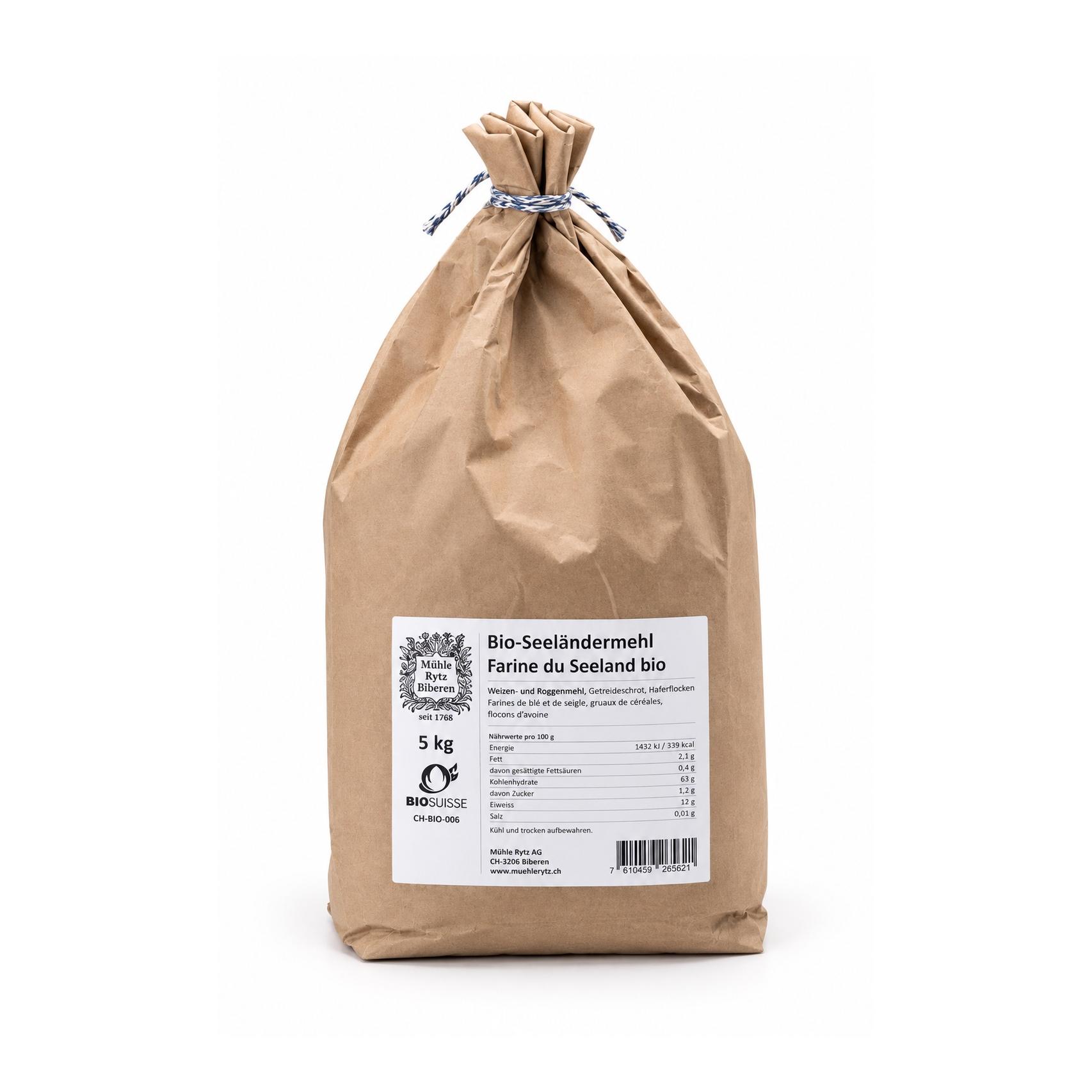 Mühle Rytz Bio Seeländermehl Bio Suisse Knospe