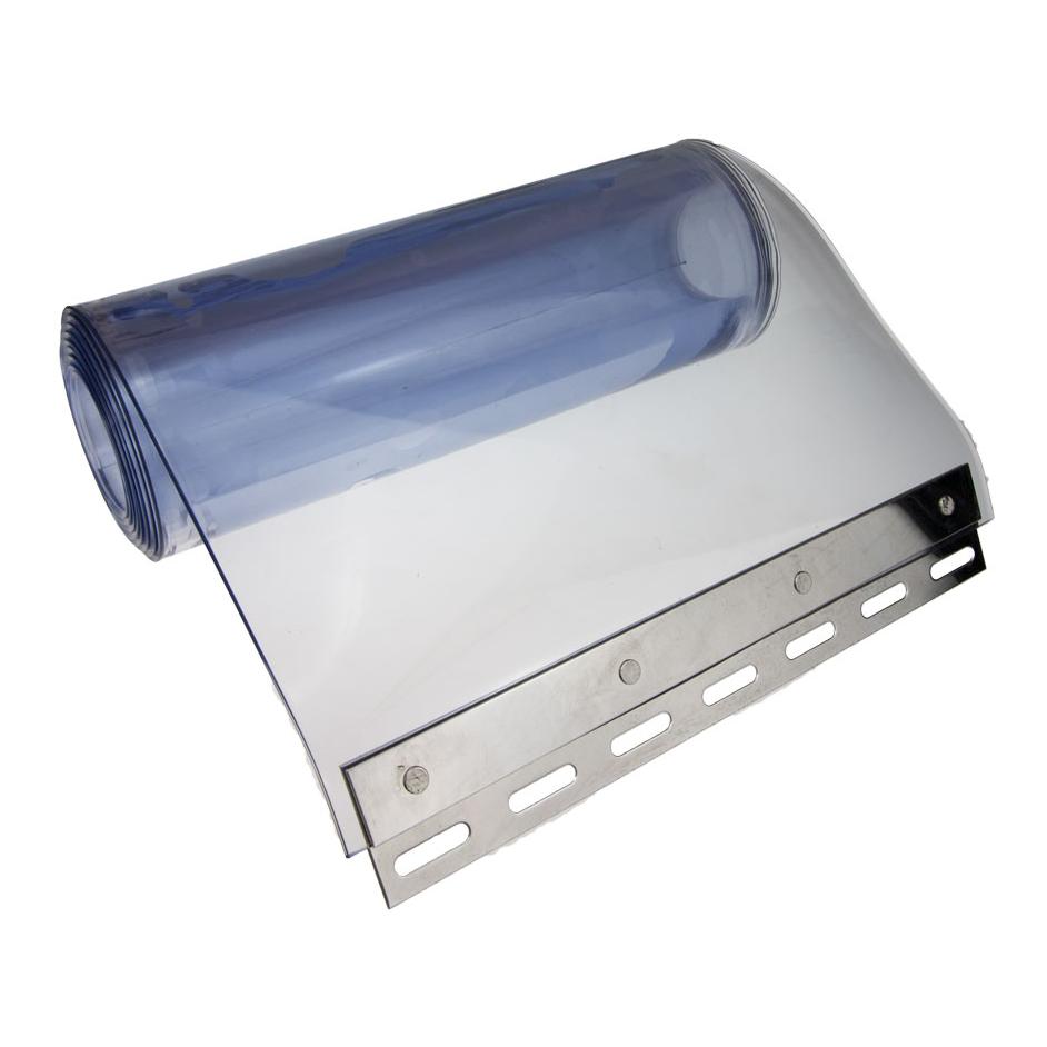 Kerbl Ersatzstreifen zu Streifenvorhang-Set Blau Transparent