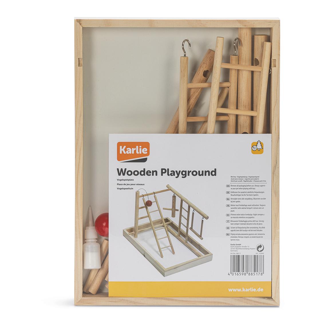 TRIXIE Vogelspielplatz Holz