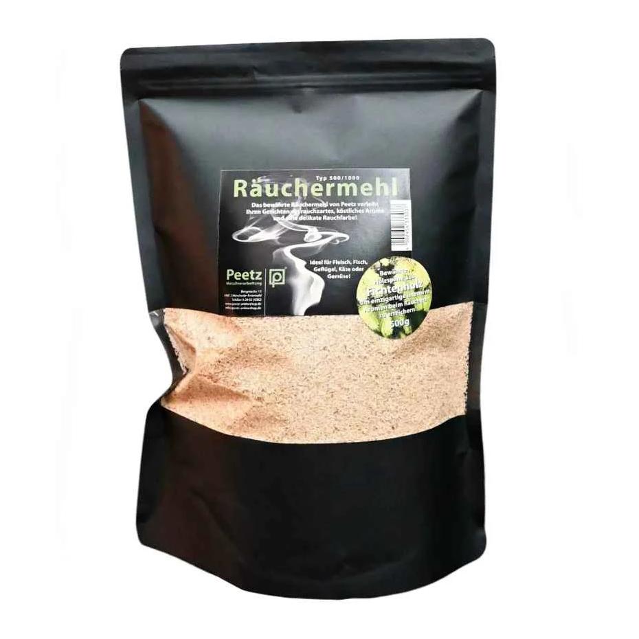 Peetz Copeaux de bois d'épicéa pour fumage, 500 g, sachet refermable