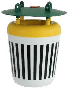 Sintagro Mottenfalle Black Stripe inkl. Lockstoff und Klebeplatte / 1 Stk.