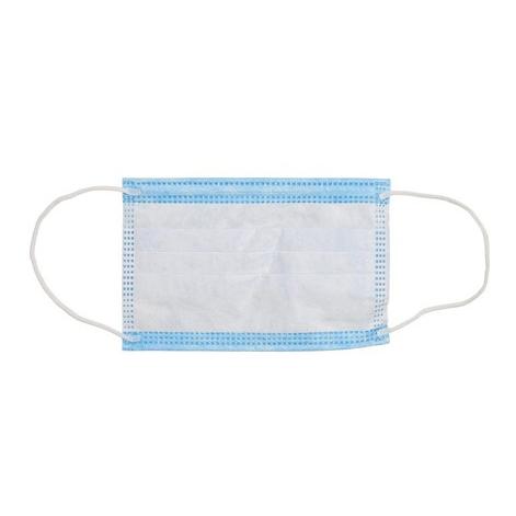 Virshields Masques hygiéniques médicaux pour enfants type I 3 couches, bleu