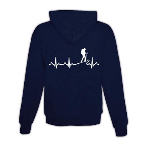 Hoodie mit Zipper Hiking Unisex