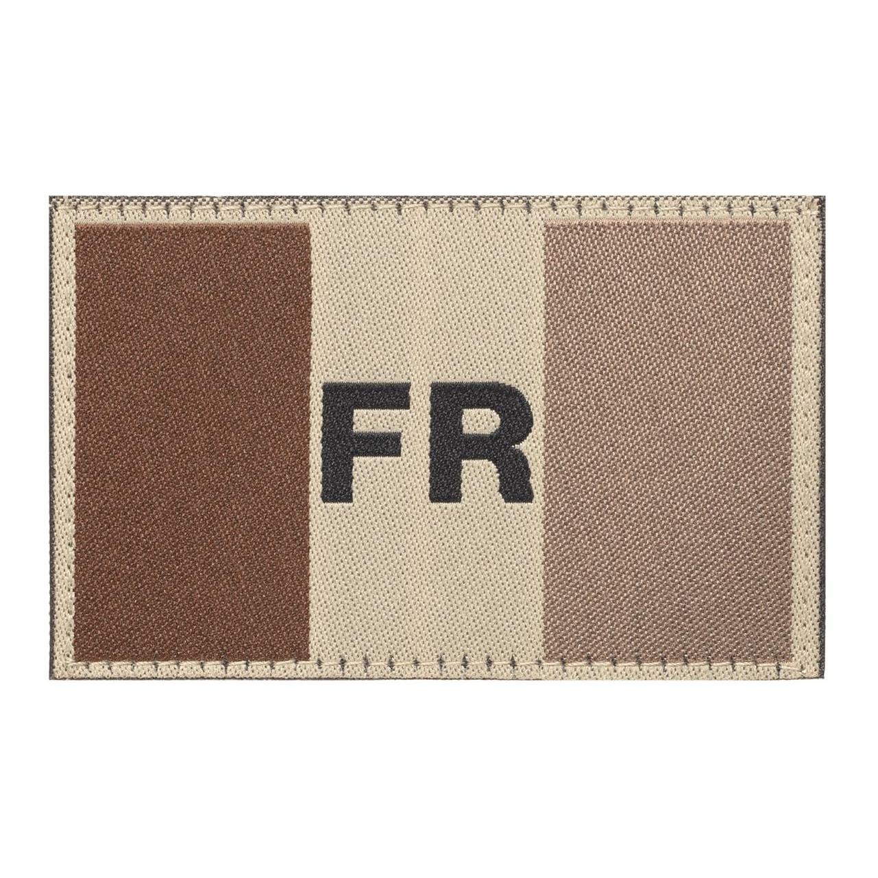 France Flag Patch - desert