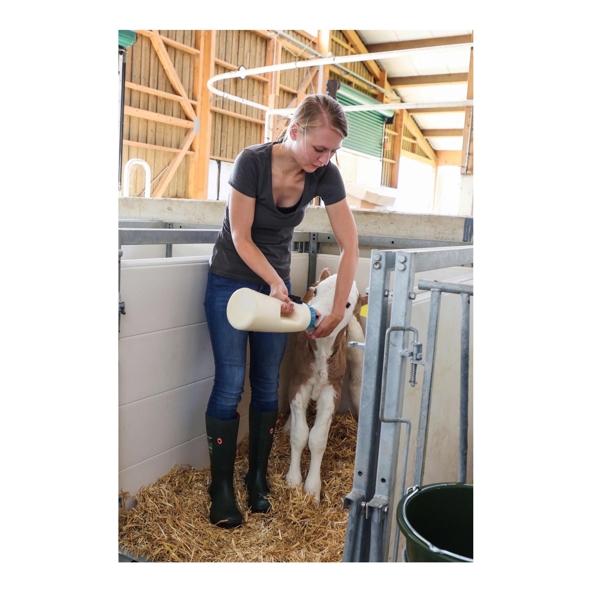 Kerbl Couvercle avec tétine Big Softy pour biberon à veaux Speedy Feeder