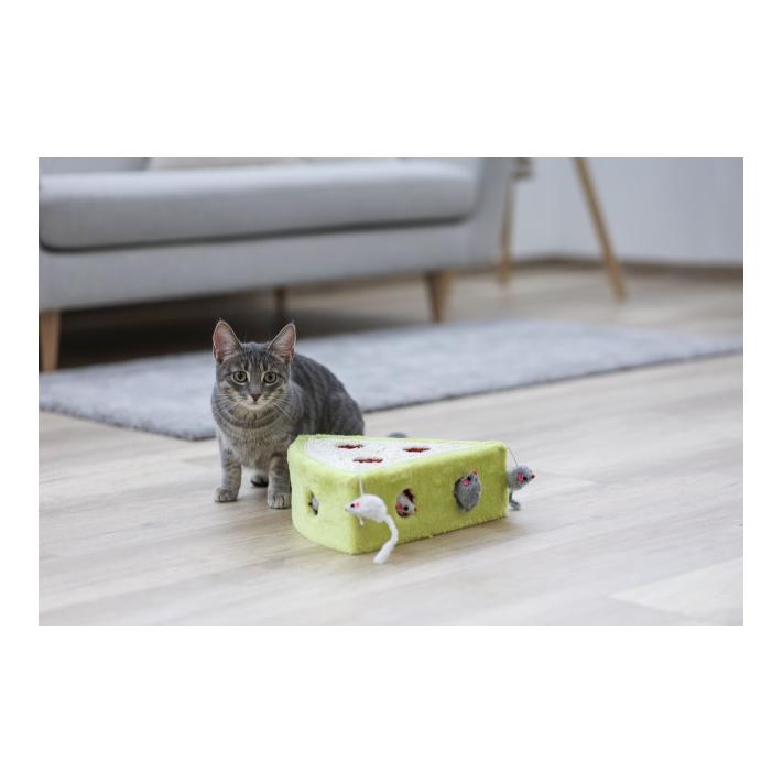Kerbl Pet Cheesy Sisalspielzeug Gelb