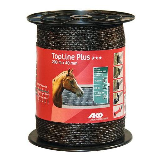 AKO Weidezaunband TopLine Plus, braun
