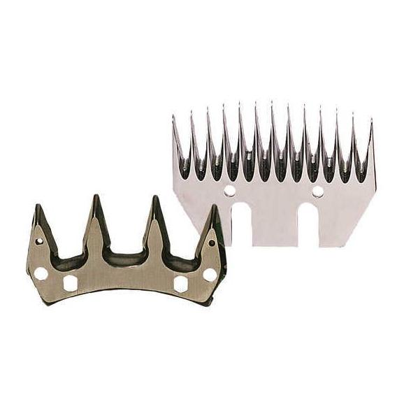 Kerbl Schermesser WELLINGTON A-4,5 Obermesser Silber