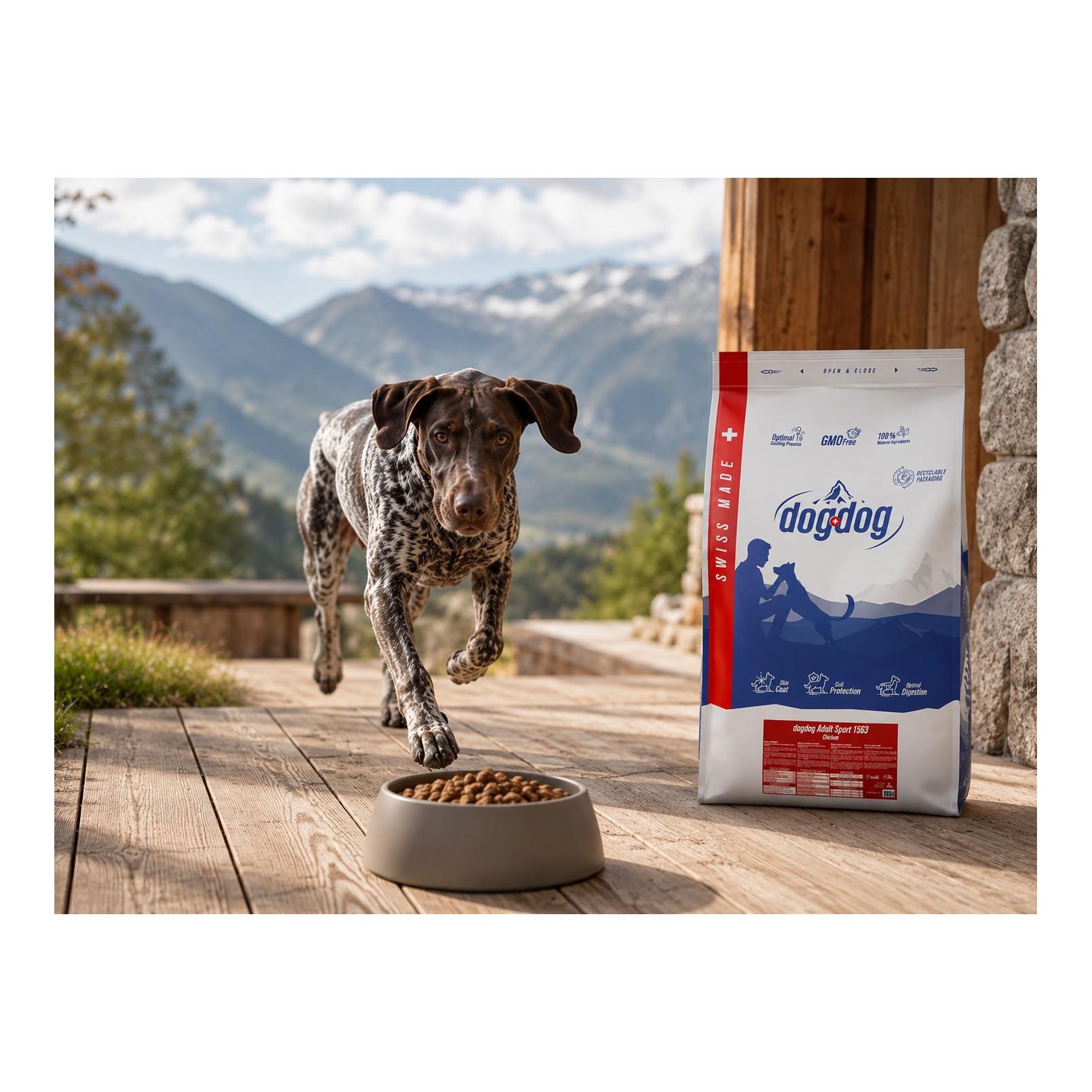 dogdog Adult Sport Poulet - Aliment complet pour chiens actifs