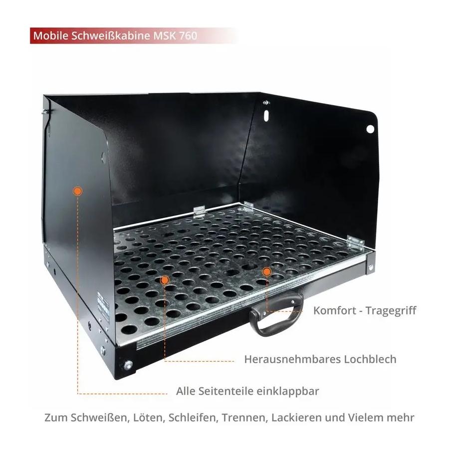 Güde Cabine de soudure mobile MSK 760