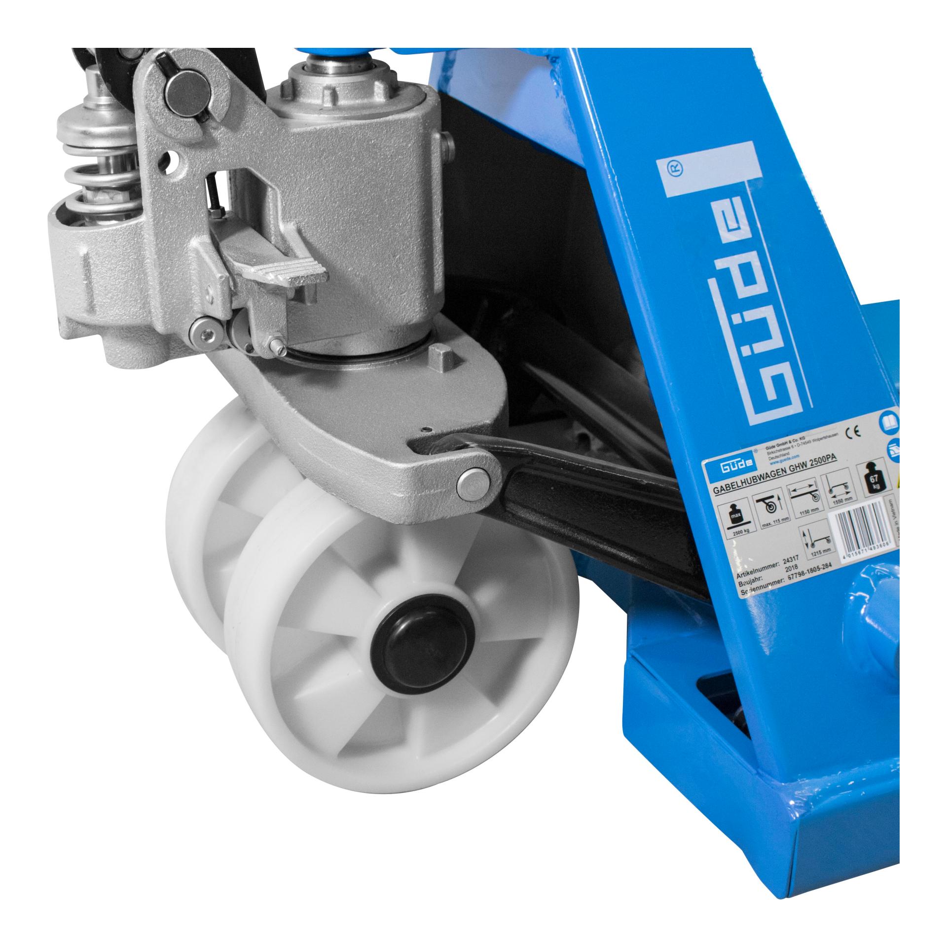 Güde Transpalette à fourche GHW 2500-115 PA