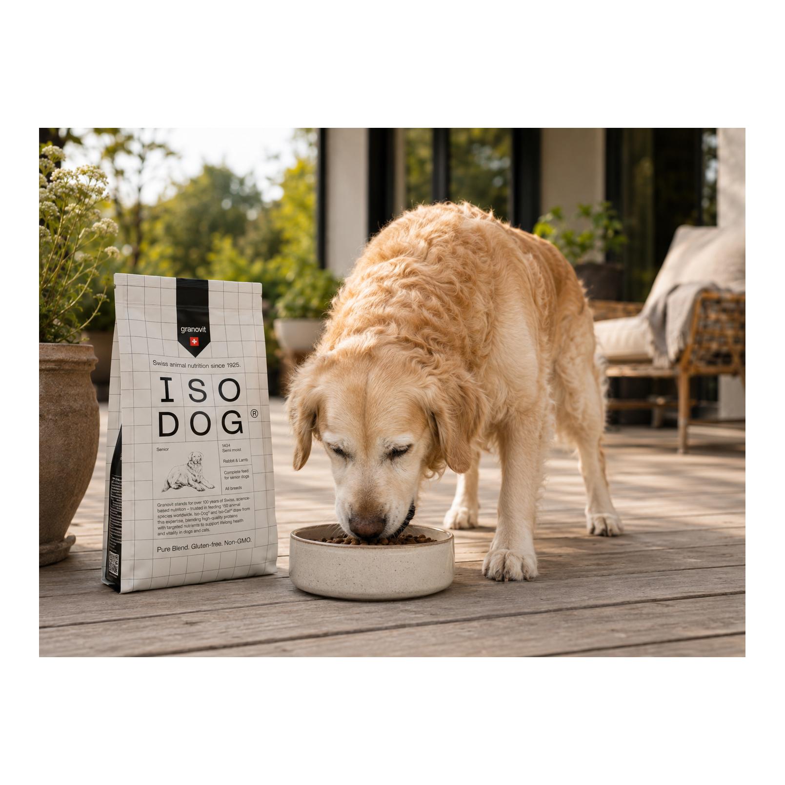 Iso-Dog Senior Halbfeucht Kaninchen & Lamm