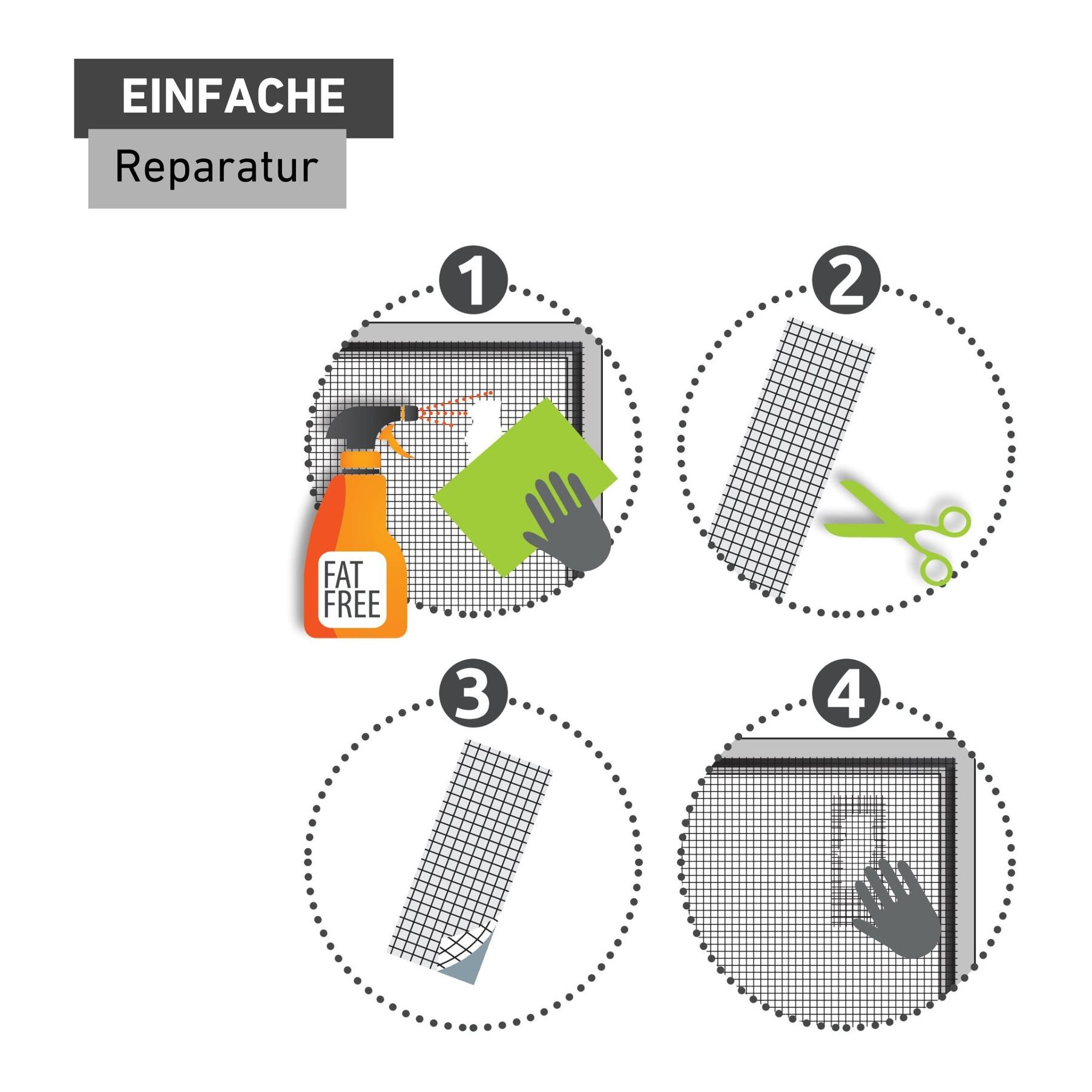 Windhager Repair-Tape - anthrazit