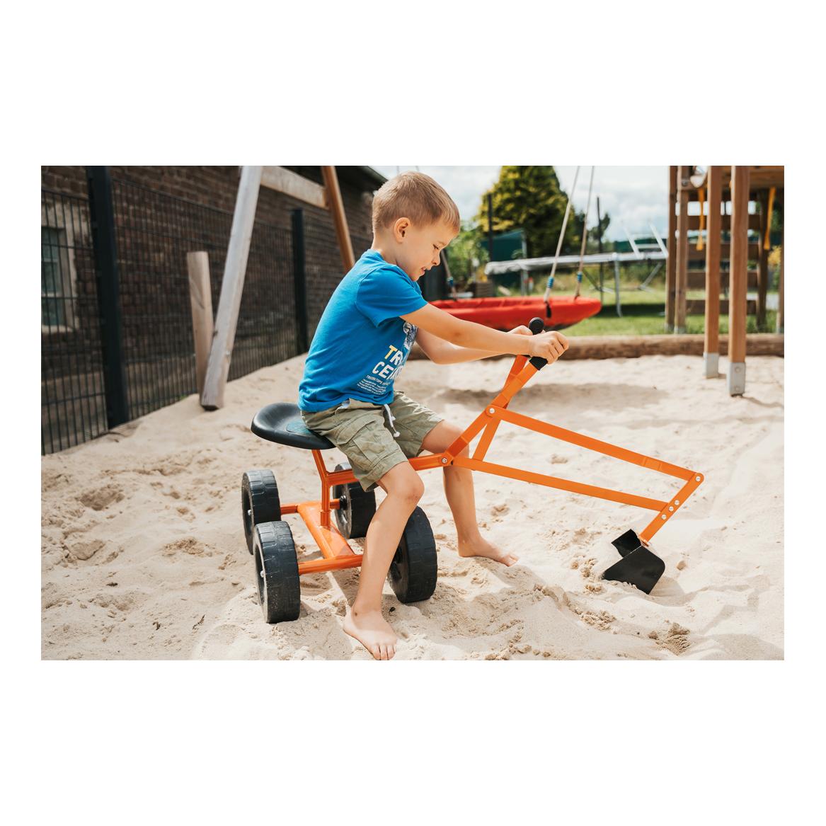 small foot Pelleteuse sur roues