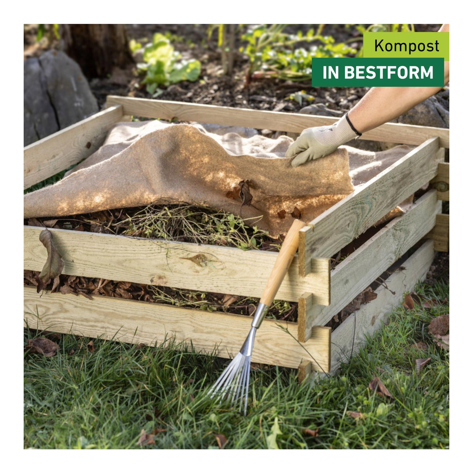 Windhager Jute Kompostschutz-Vlies Greenline Braun