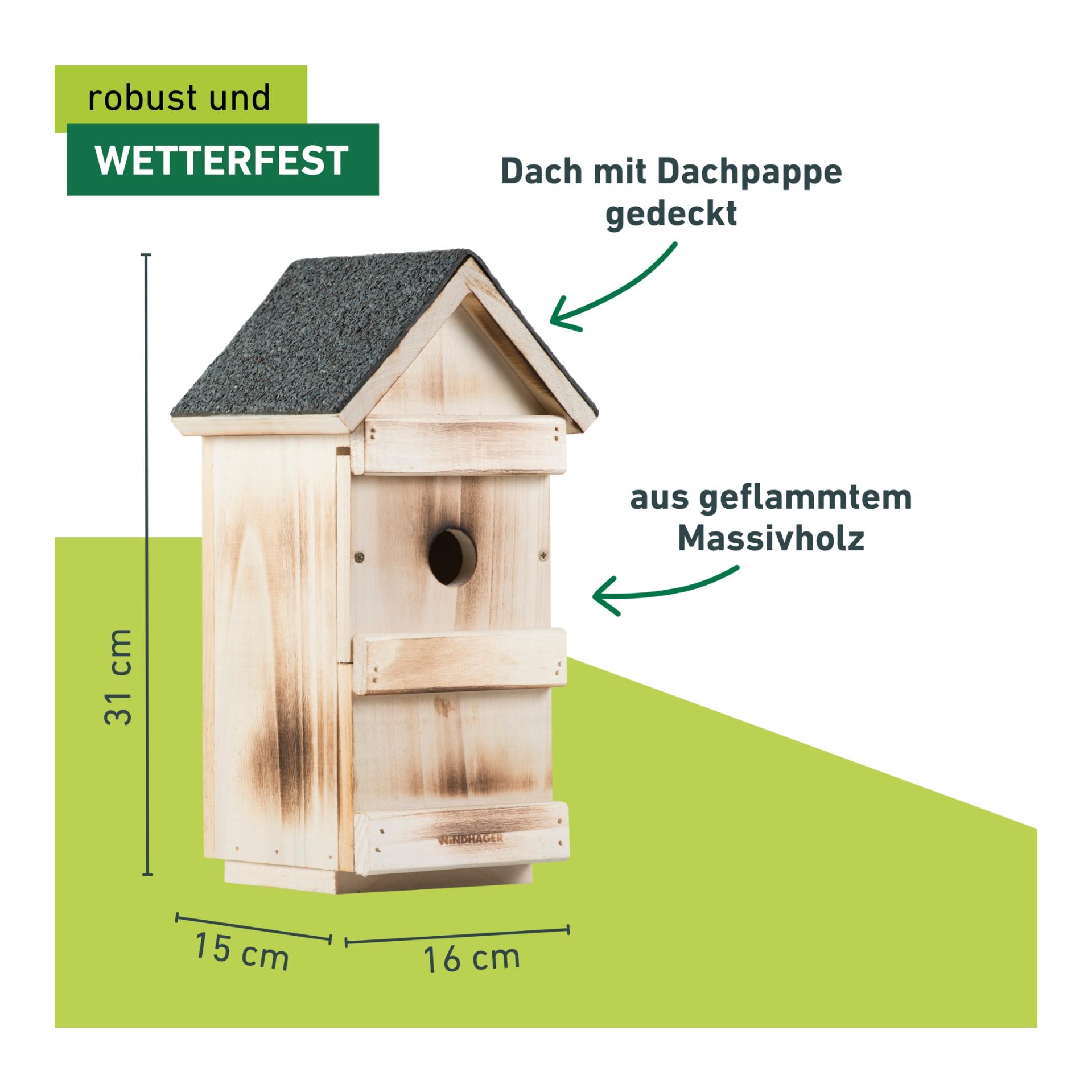 Windhager Nistkasten 3 in 1 - natur
