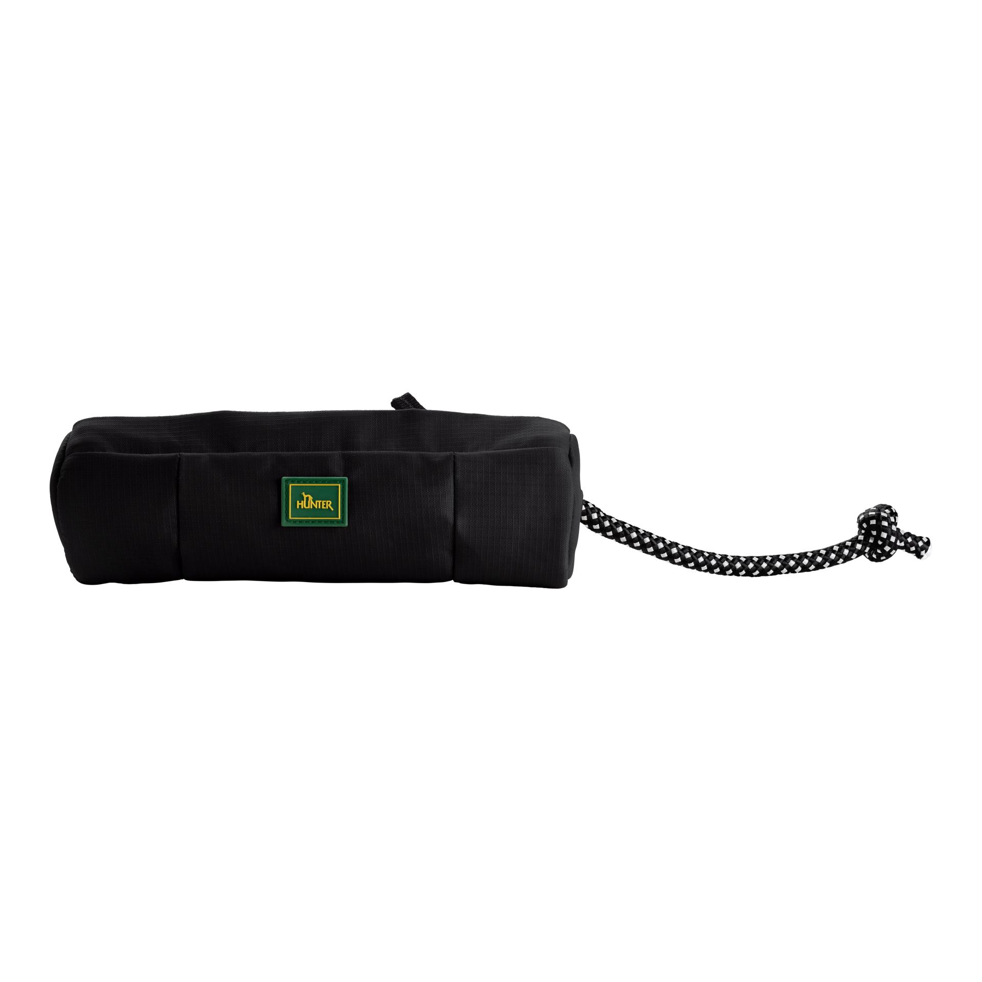 Hunter Dummy Trainer Snack mit Seil Schwarz