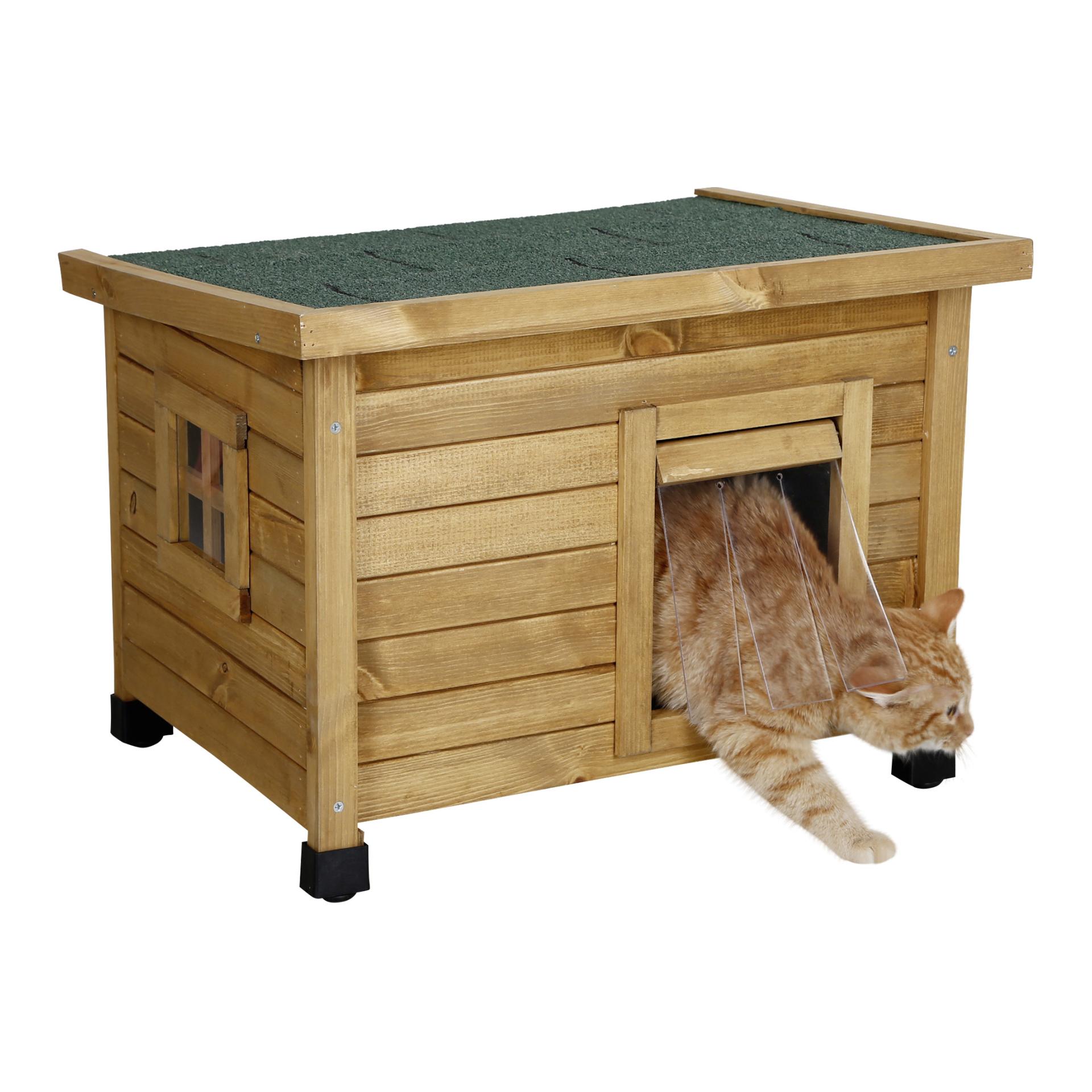 Kerbl Pet Katzenhaus Rustica Outdoor