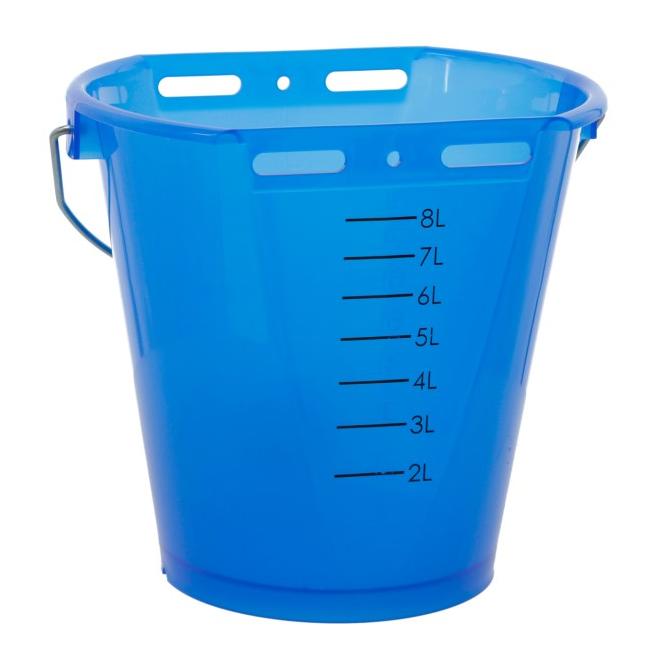 Hauptner Tränkeeimer transparent 8 Liter