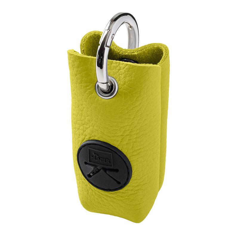 Hunter Kotbeutelspender Yuna Leder - limette
