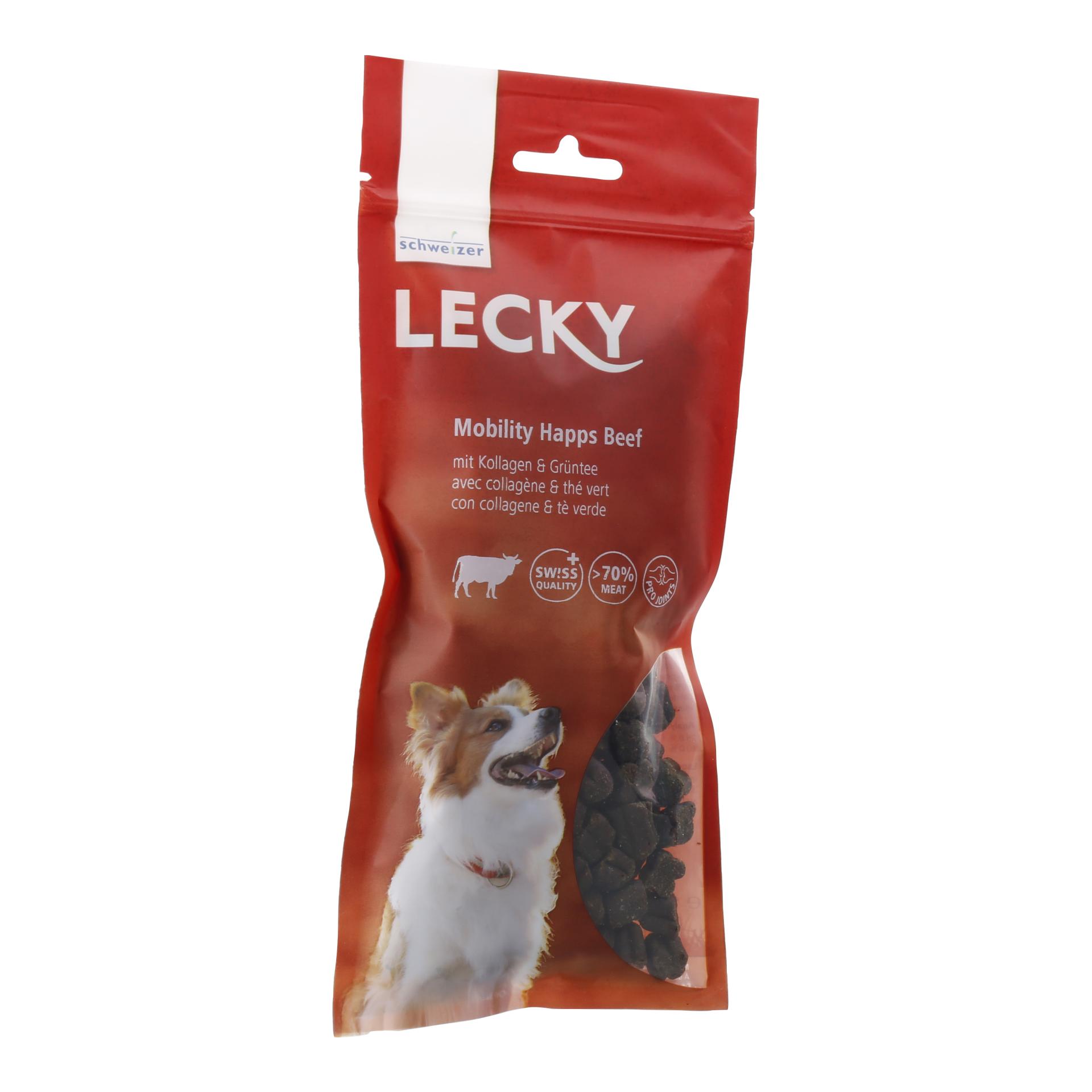 LECKY Mobility Happs Boeuf avec collagène et thé vert