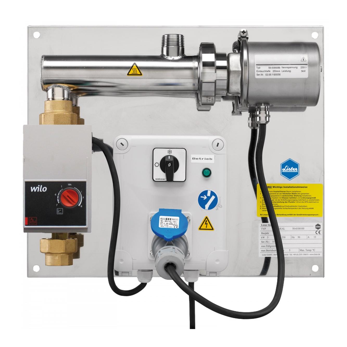 Lister Zirkulationspumpe ZPS PRO IDEAL