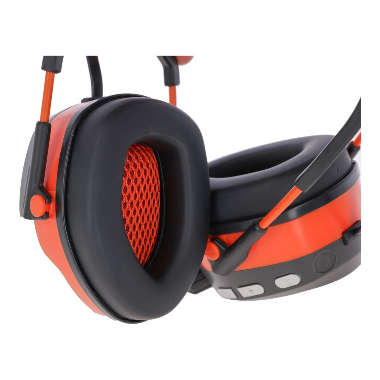 Kerbl Works Protection auditive multimédia avec fonction radio et Bluetooth