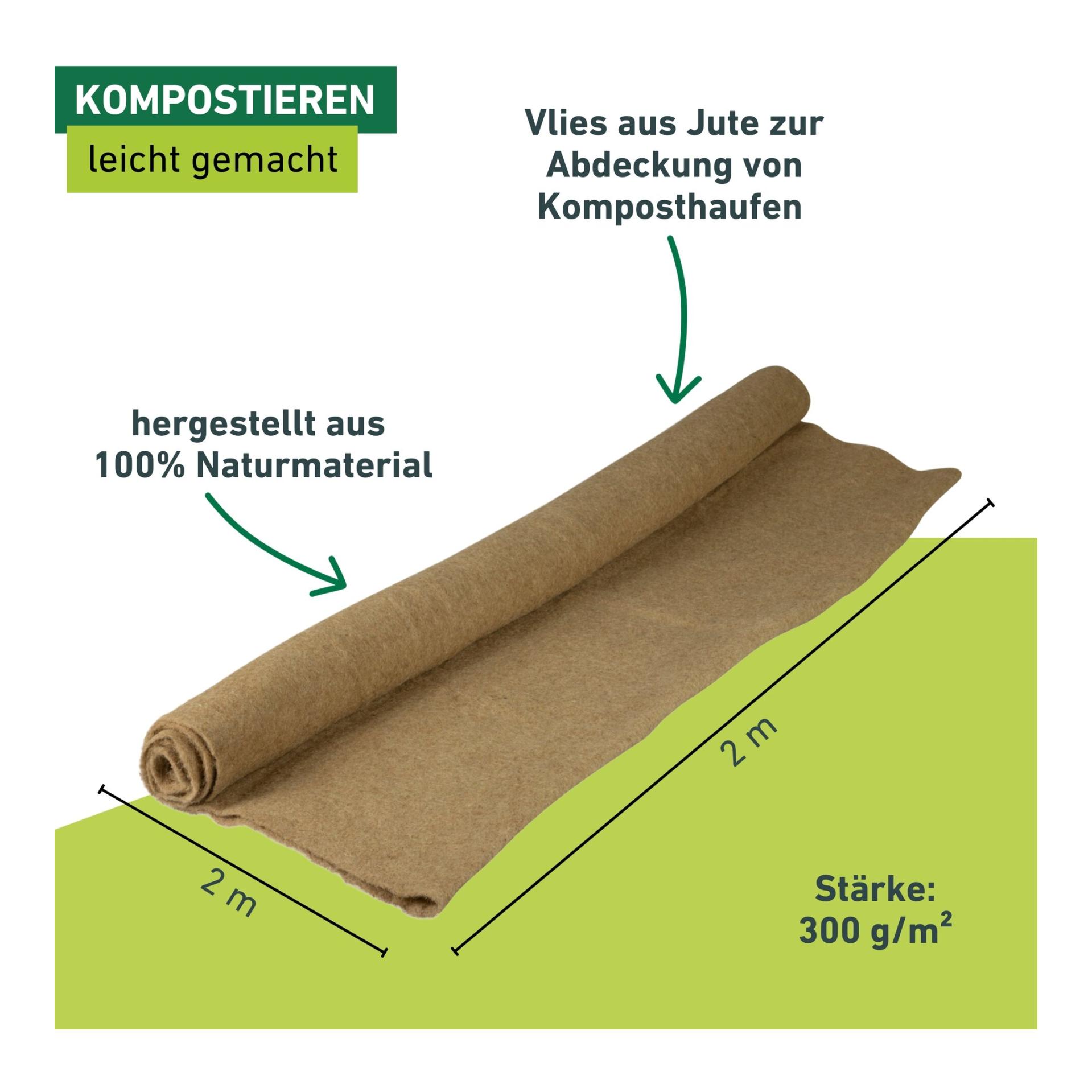 Windhager Jute Kompostschutz-Vlies Greenline