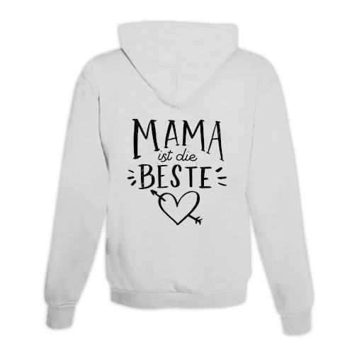 Hoodie mit Zipper Mama ist die Beste Unisex