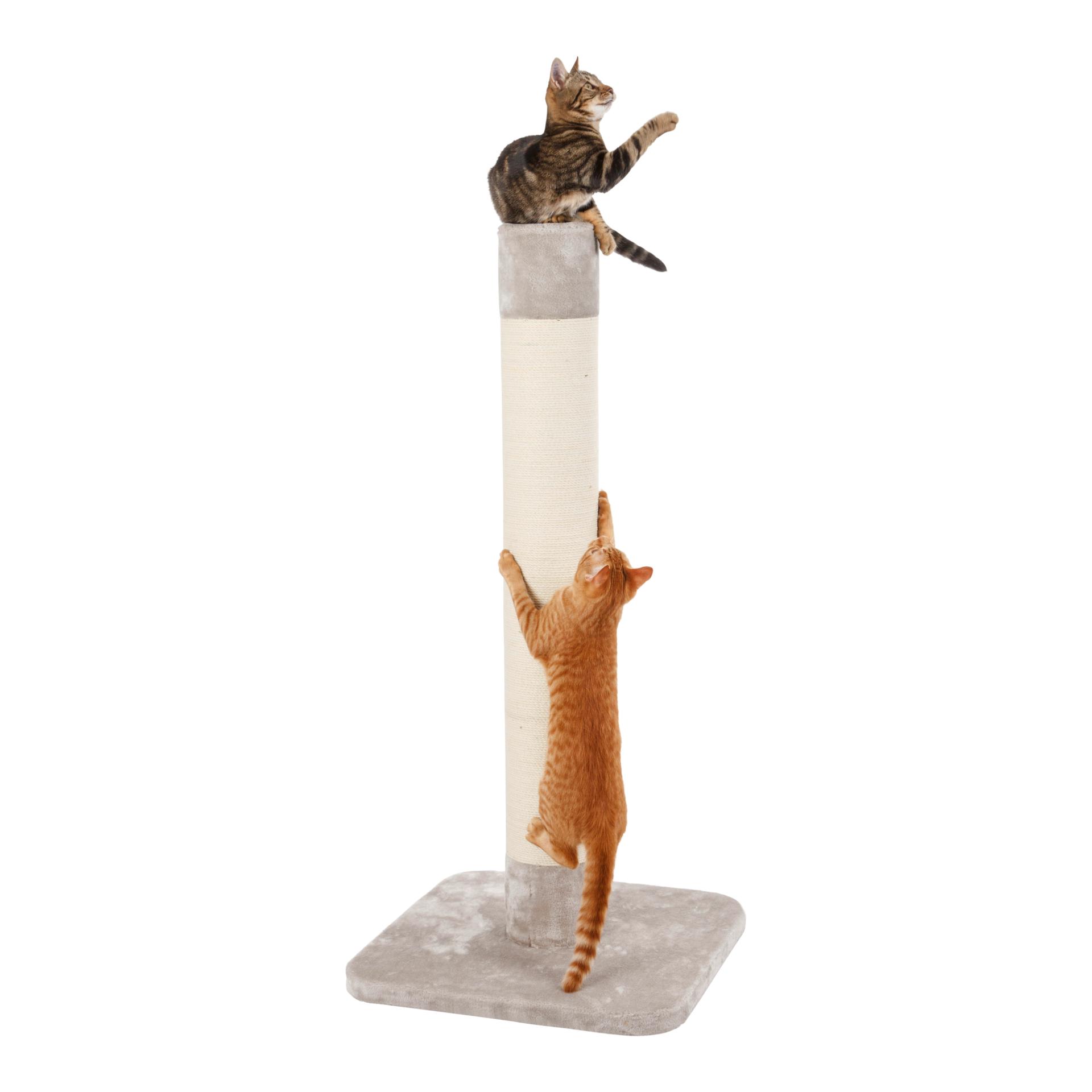 Kerbl Pet Kratzsäule Opal Jute Grau
