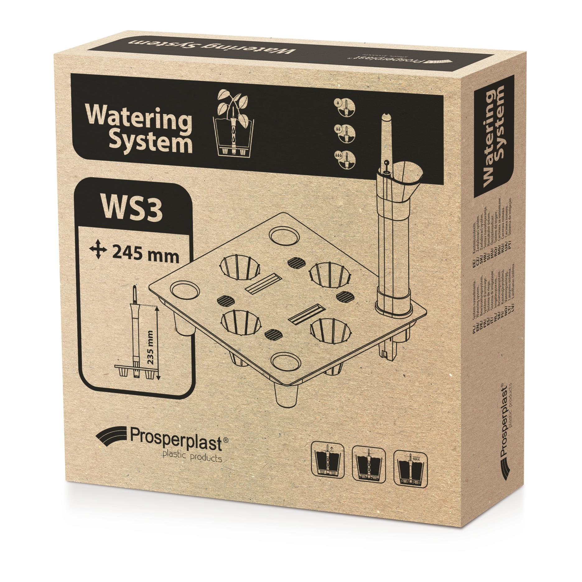 Prosperplast Système d'irrigation pour cultures hydroponiques - quadrangulaire