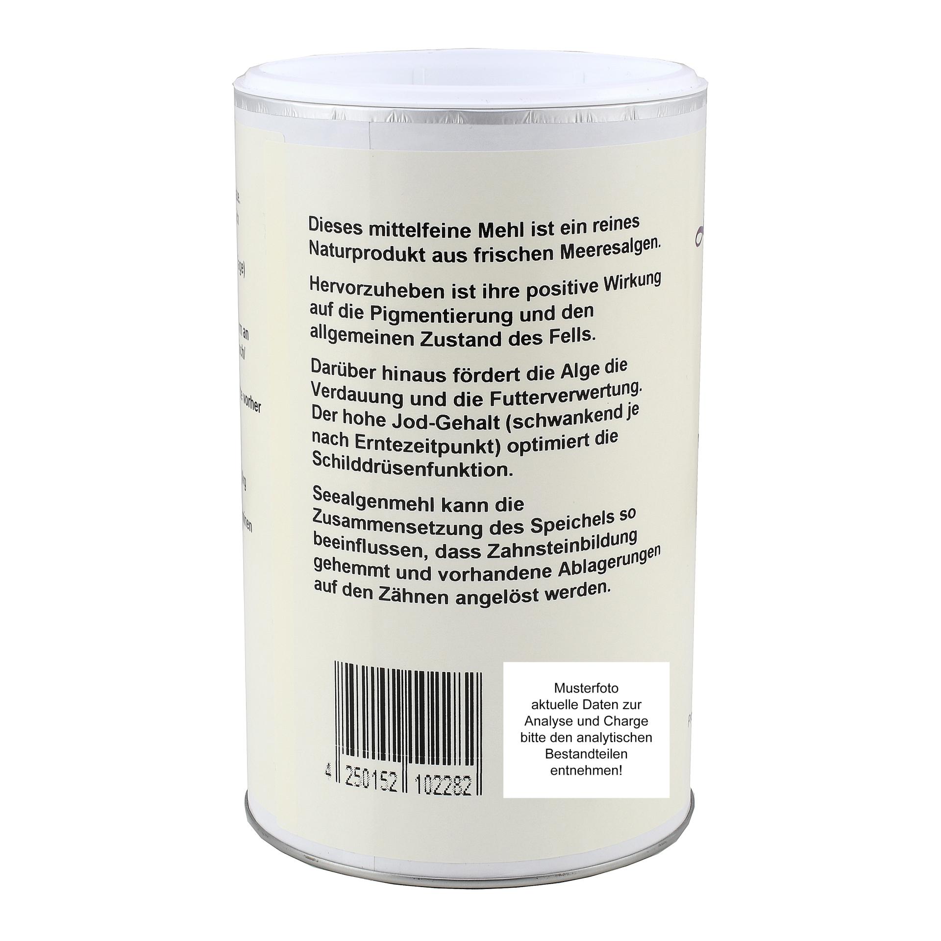 Lunderland Farine d'algues marines bio - Aliment complet pour chiens et chats