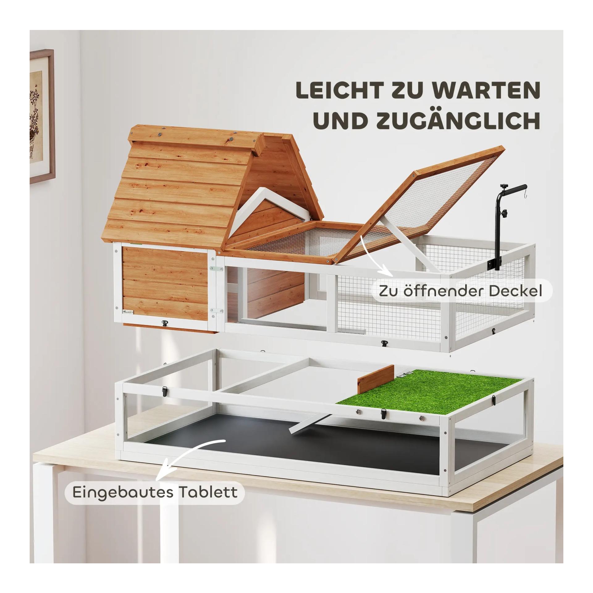 Mainer Schildkrötenhaus 2-stöckig