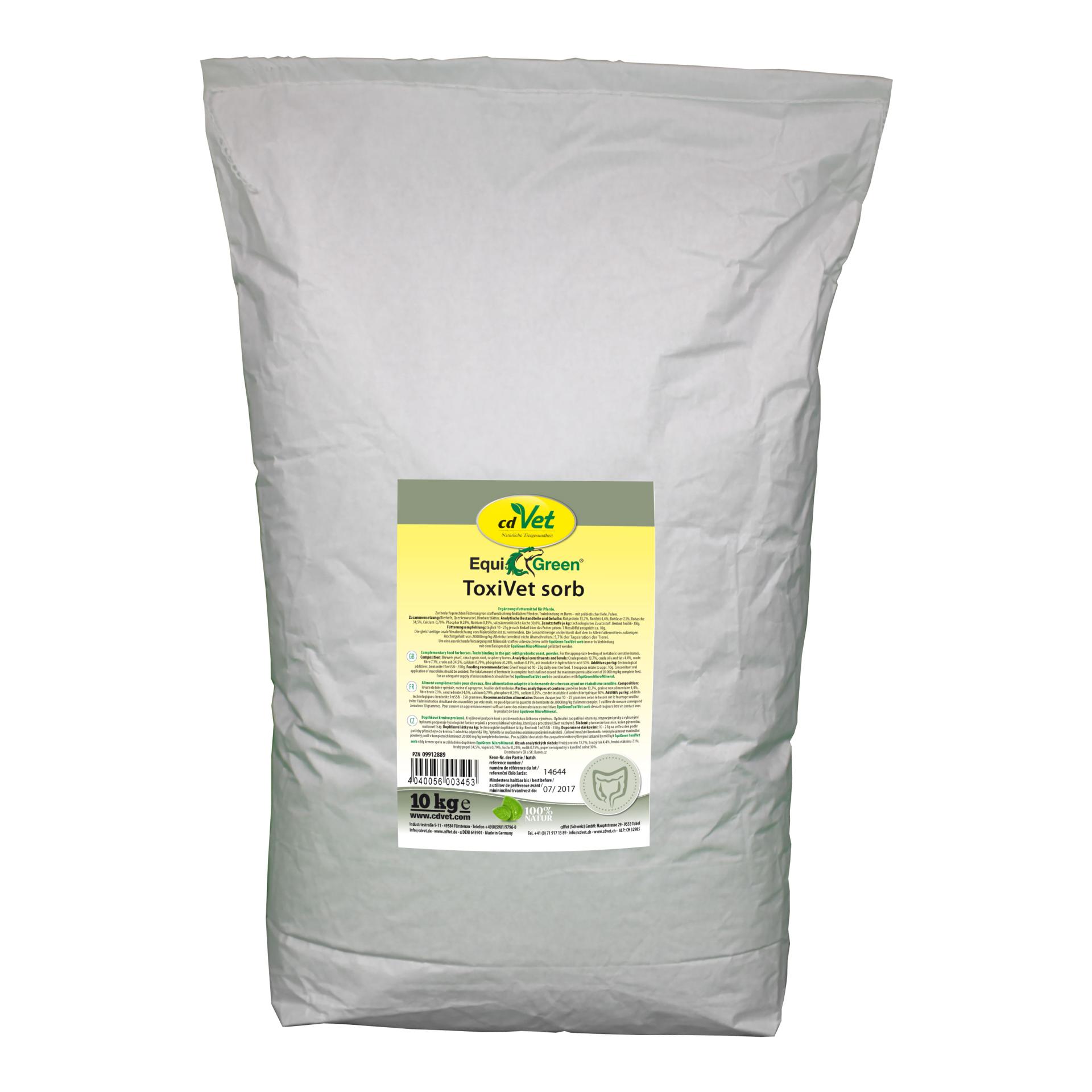 cdVet EquiGreen ToxiVet sorb