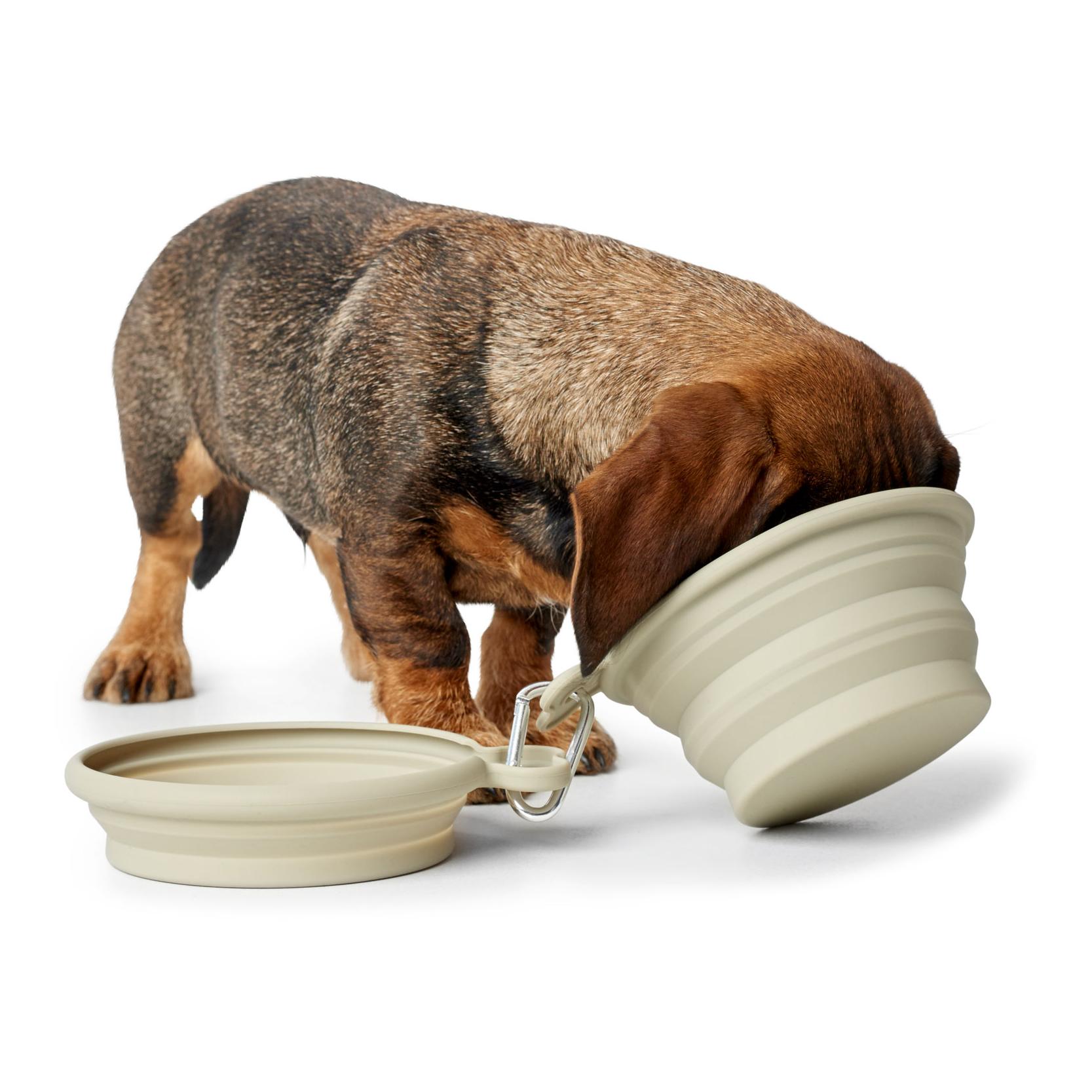 Hunter Silikon Reisenapf List 350/750 ml - beige