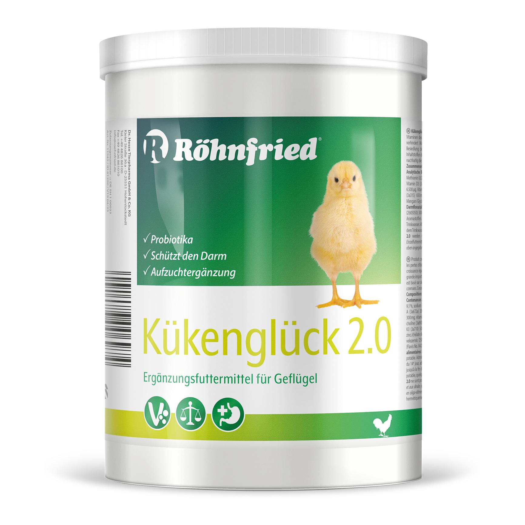Röhnfried Kükenglück 2.0 - complément alimentaire pour poussins