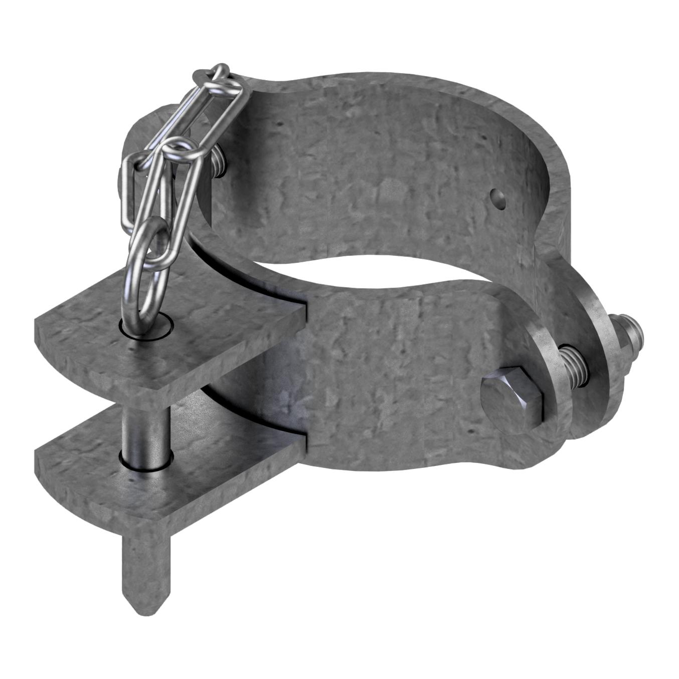 Agritubel Collier de serrage simple avec support de verrou