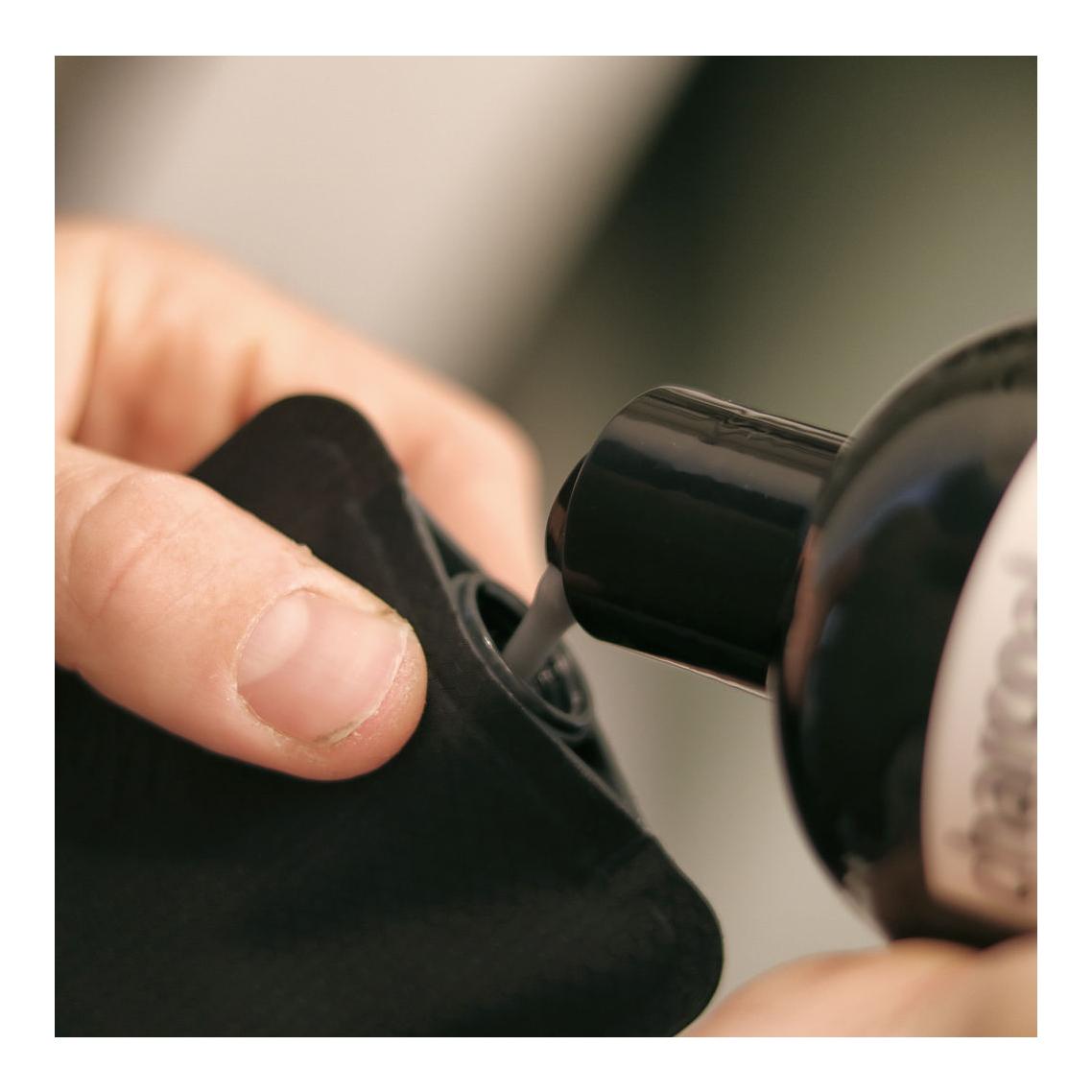 Bouteille de shampooing FlatPak – noire