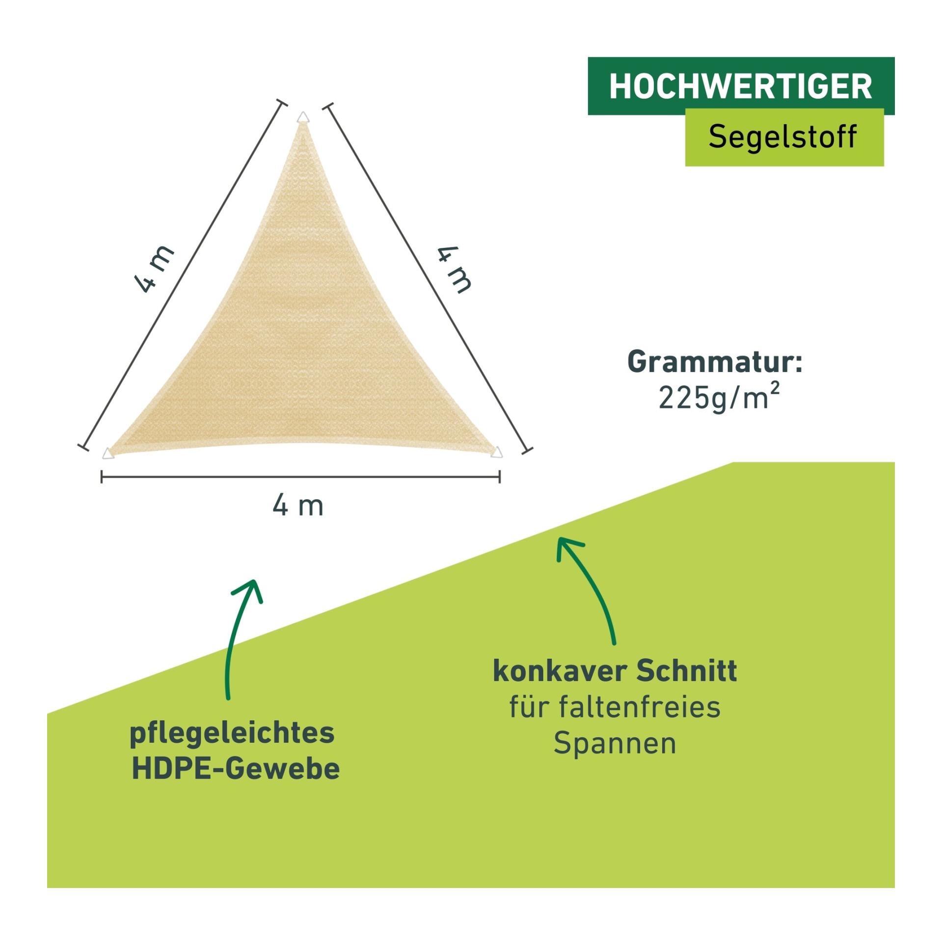 Windhager Voile d’ombrage Capri - triangle