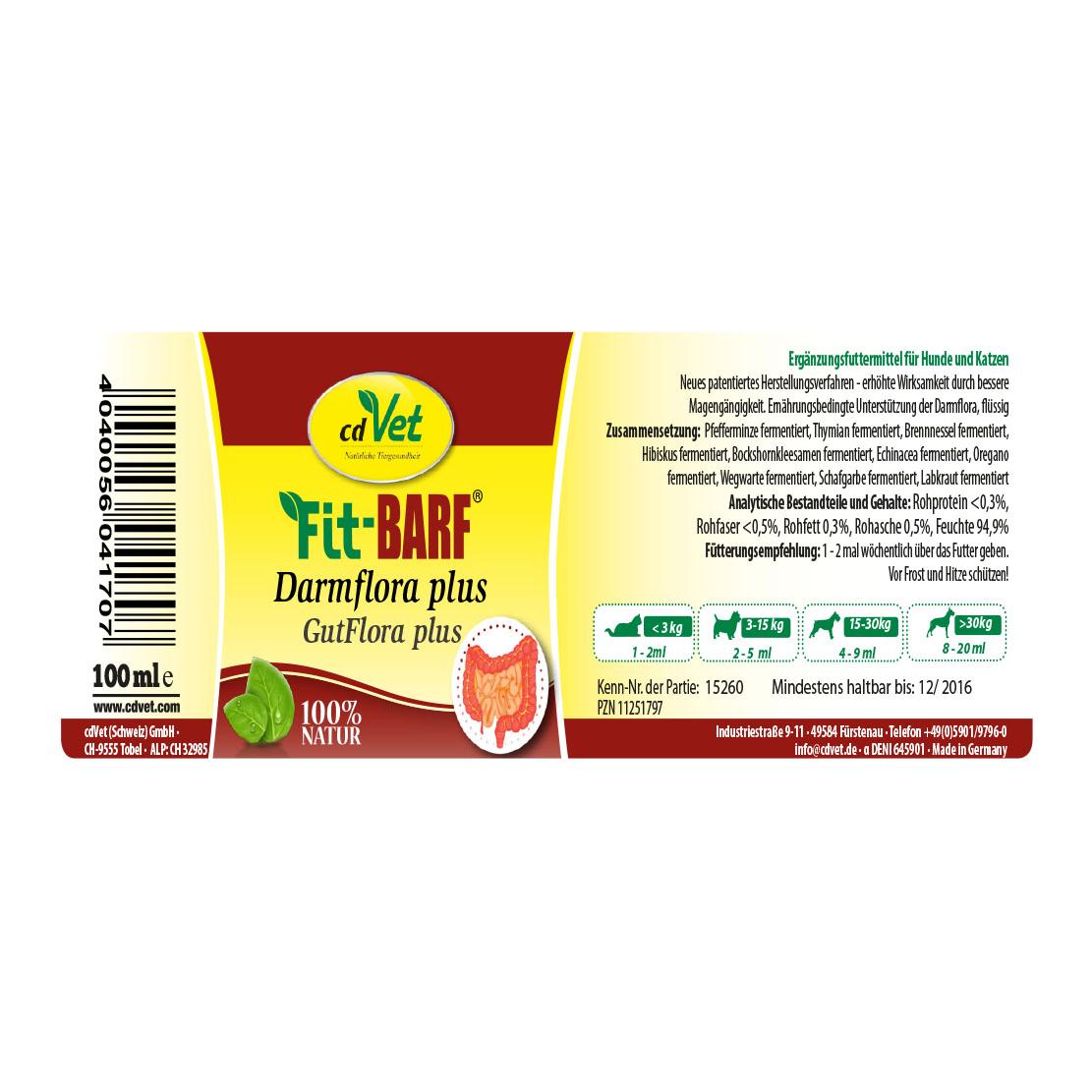 cdVet Fit-BARF DarmFlora plus