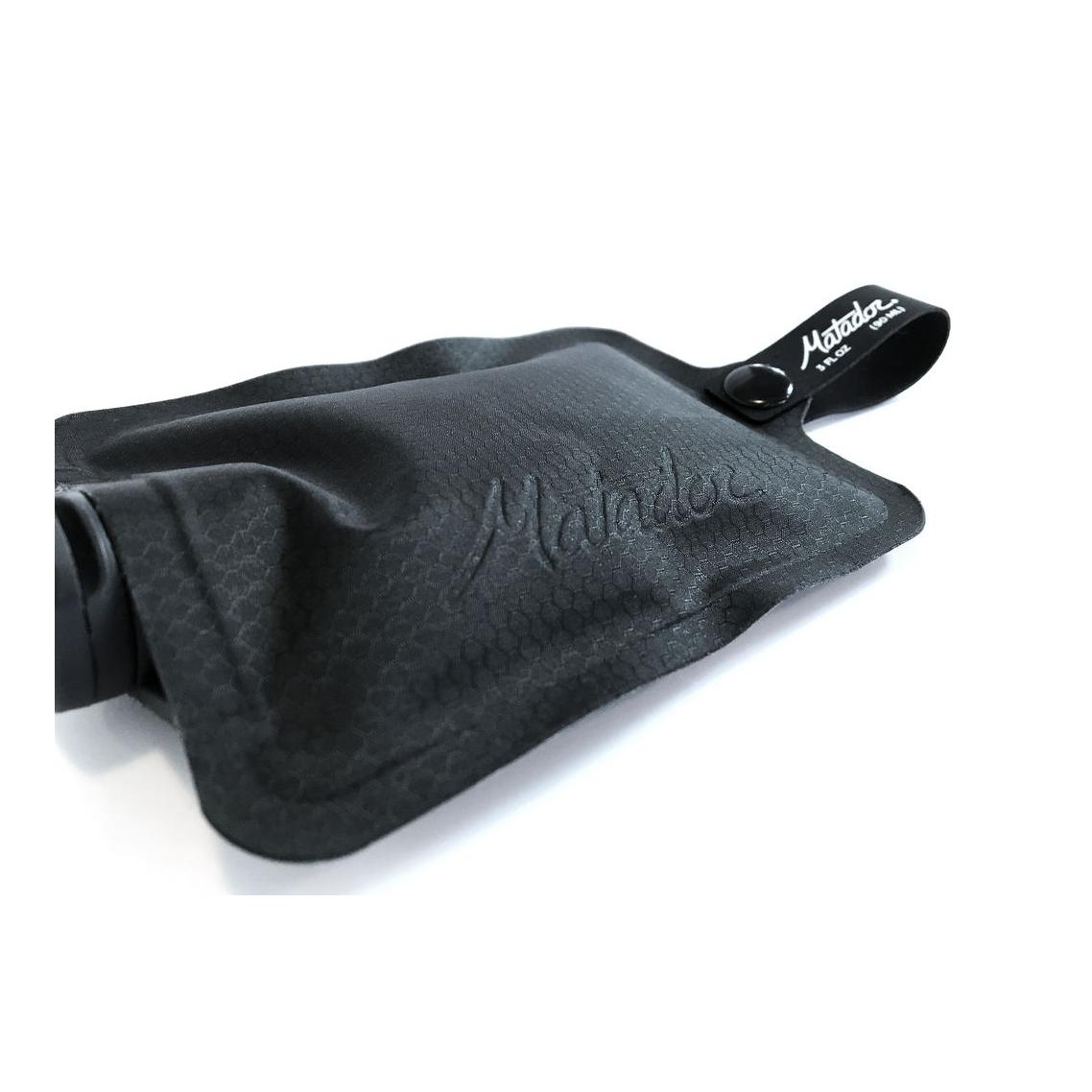 Bouteille de shampooing FlatPak – noire