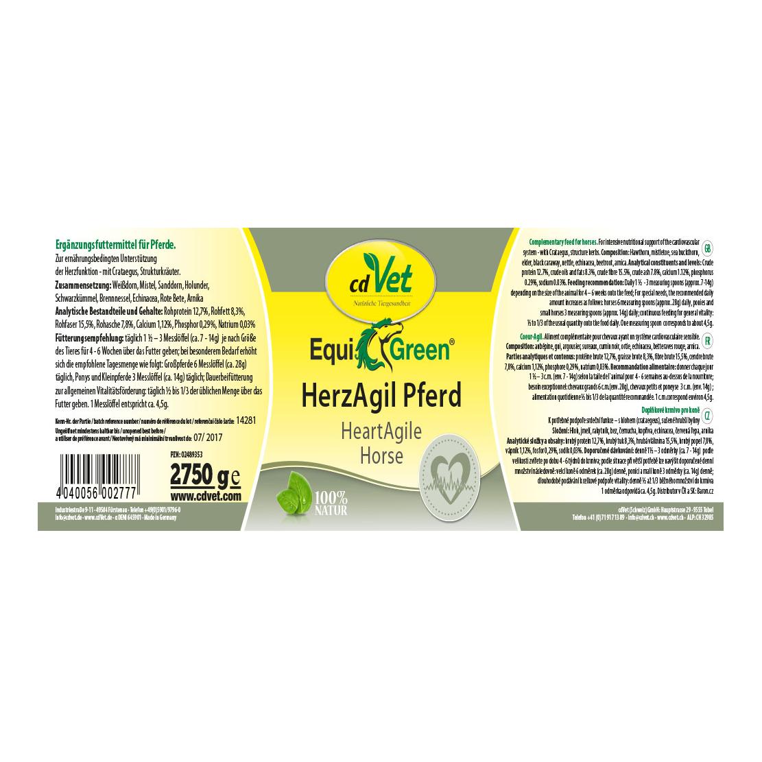 cdVet EquiGreen HerzAgil