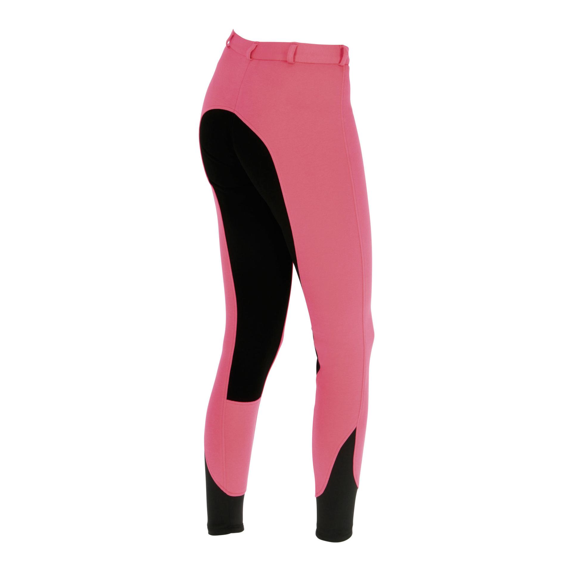 Covalliero Economic Kinderreithose Vollbesatz - dark rose
