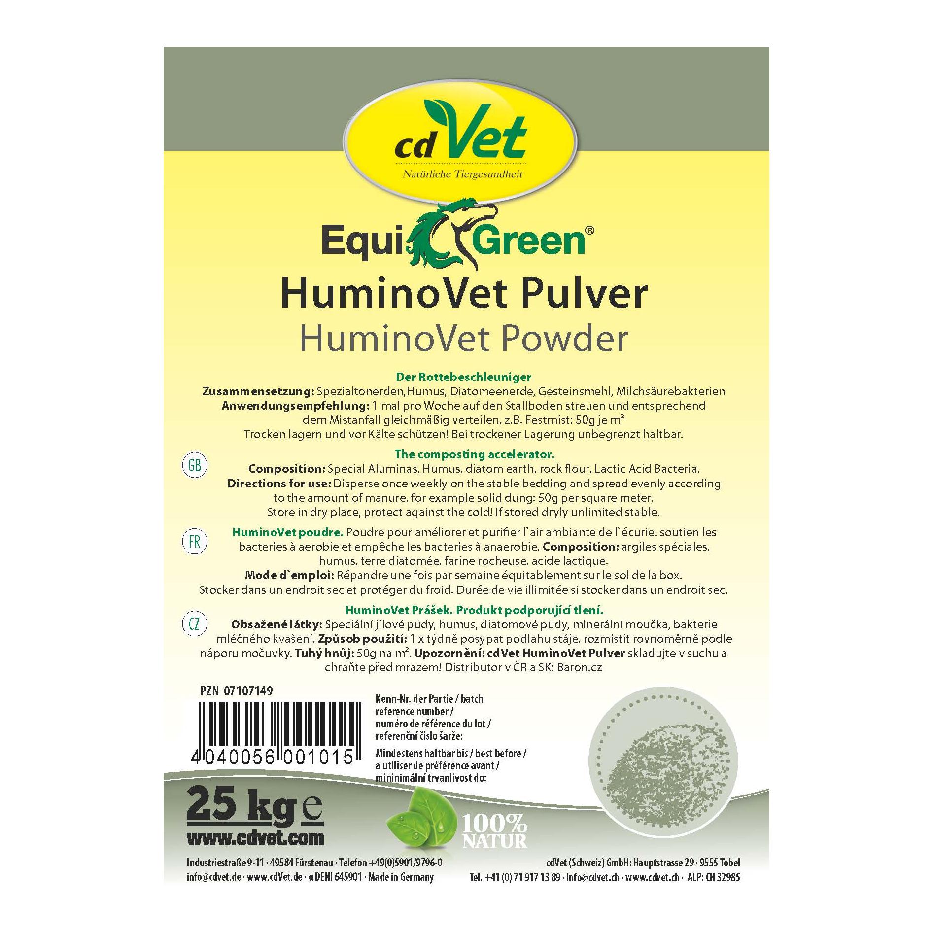 cdVet EquiGreen HuminoVet poudre