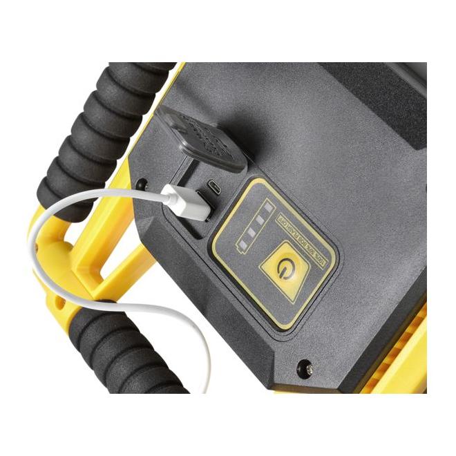 technocraft LED Akku-Scheinwerfer "FLEX", faltbar