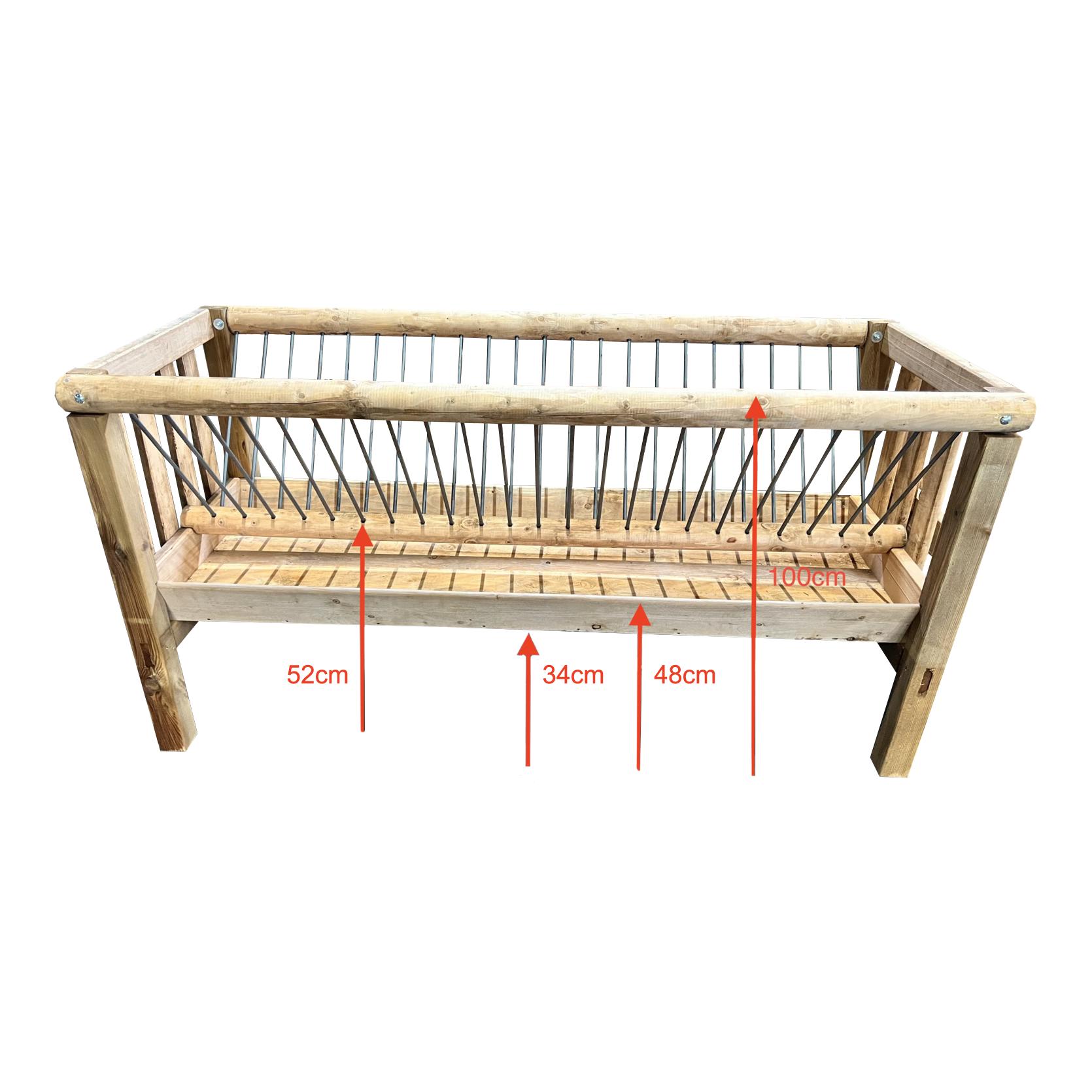 Hauptner Cheval à double corne en bois