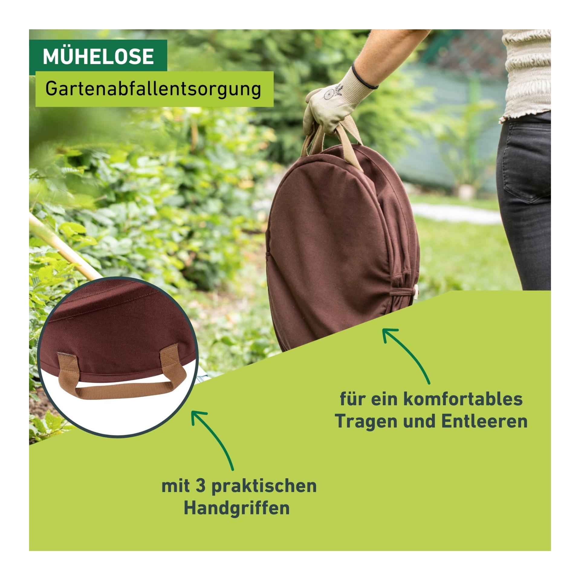 Windhager Sac poubelle de jardin Pop-Up CANVAS