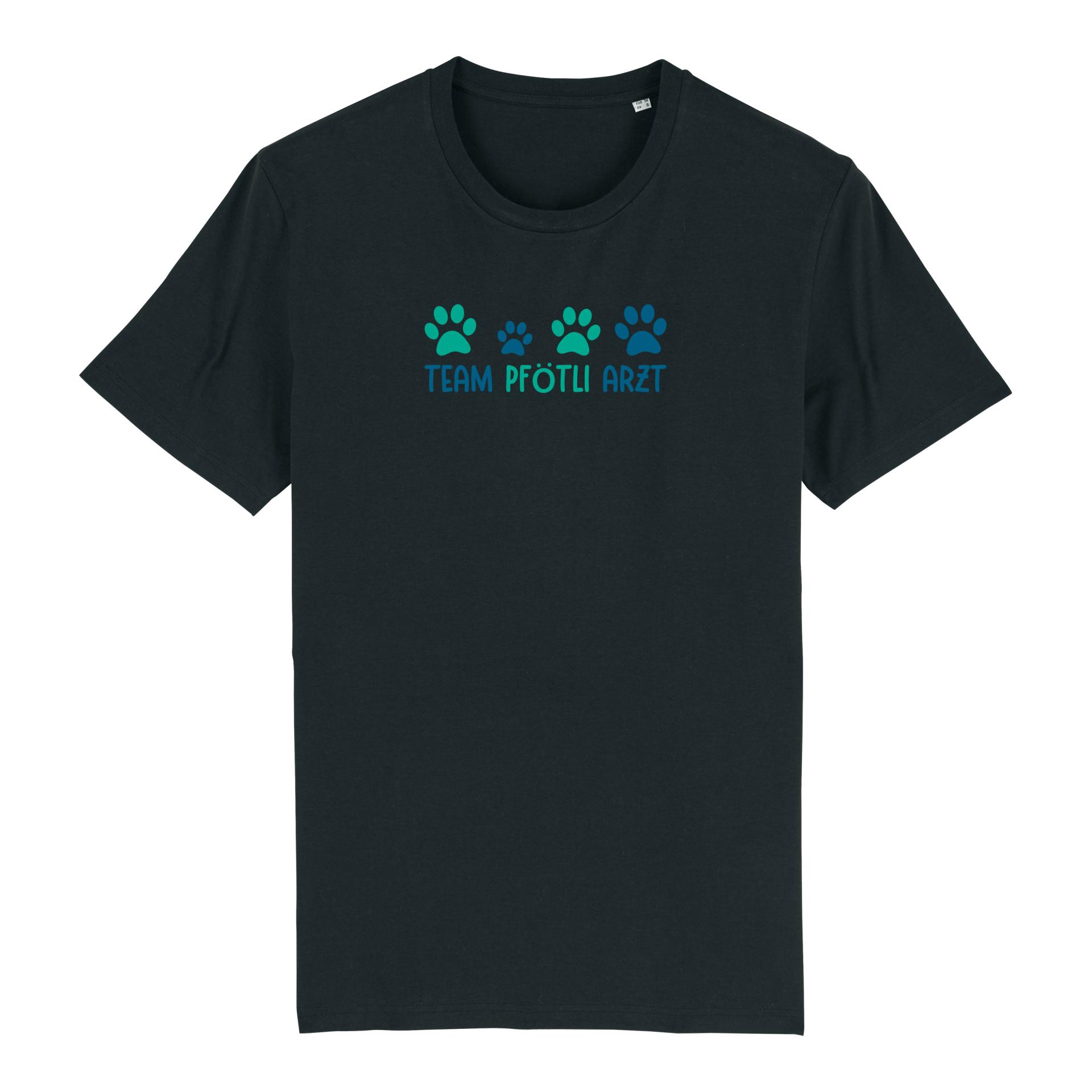 T-shirt bio Team Pfötli médecin