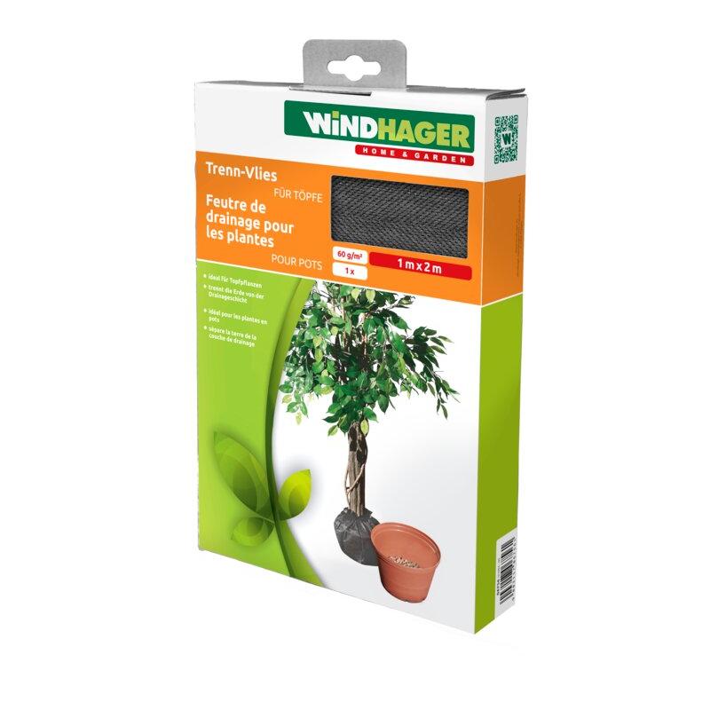 Windhager Trenn-Vlies für Töpfe Olive