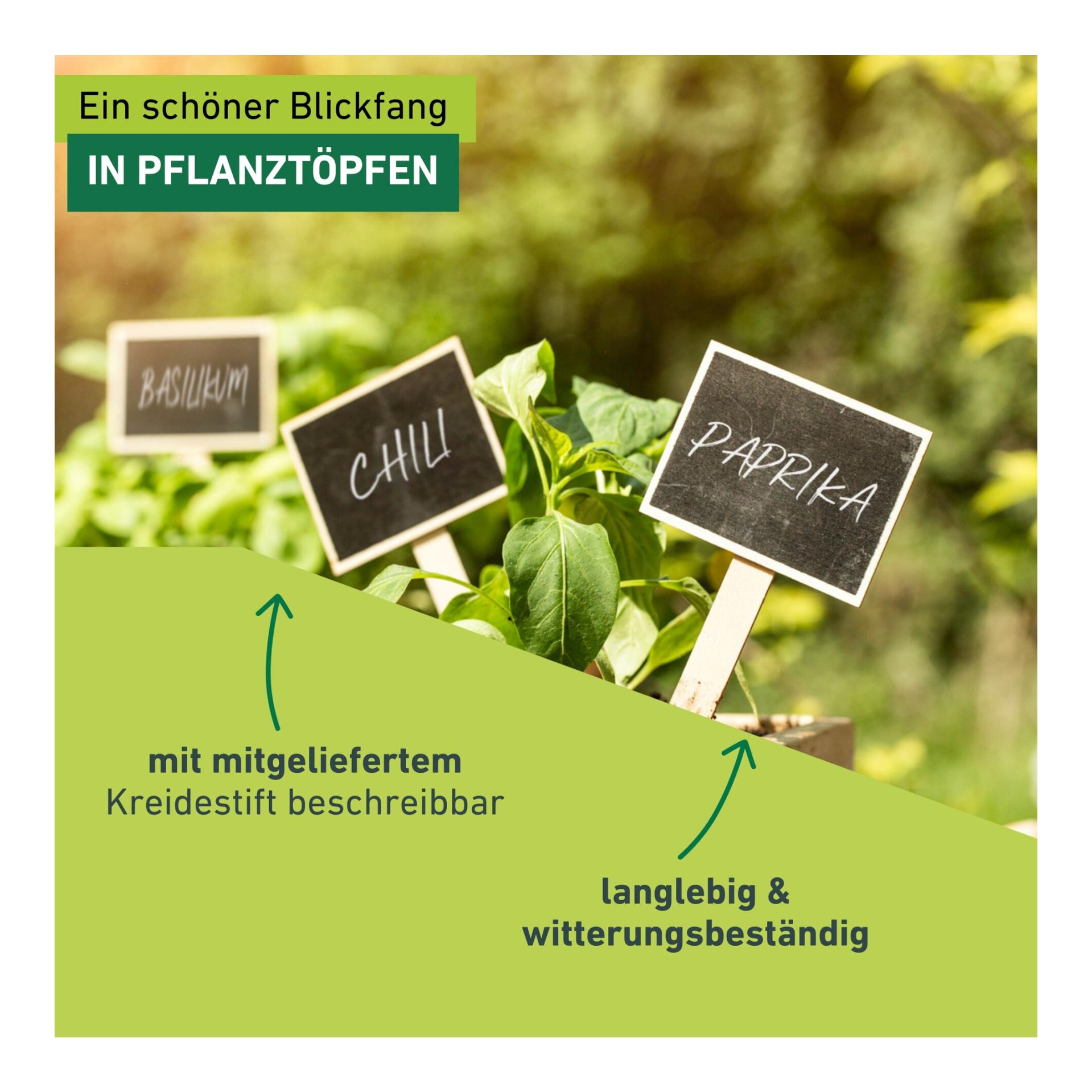 Windhager Stecketiketten Kreidetafel